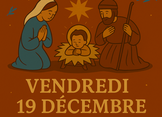 Fais-moi une affiche pour annoncer la messe de l'I (2)